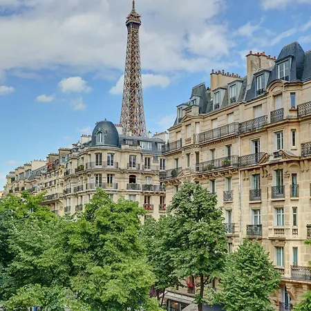 Bnbnova -1br - Champ De Mars & Eiffel Tower Lägenhet Paris